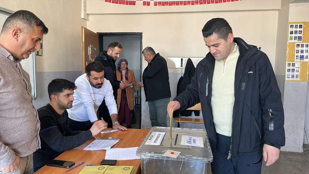 Van ve Hakkari'de yeni kurulan mahallelerde muhtarlık seçimi heyecanı yaşandı